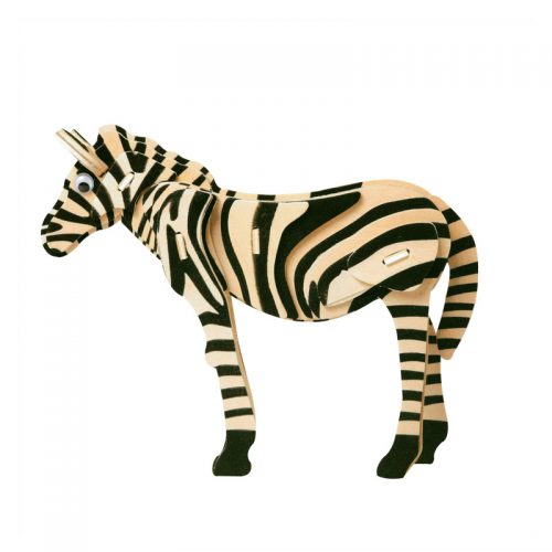 Maqueta-de-madera-Animales-Cebra