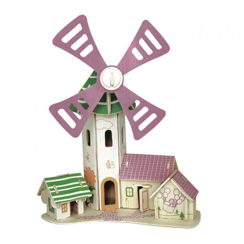 Maqueta-de-madera-Edificios-y-Monumentos-Molino-infantil