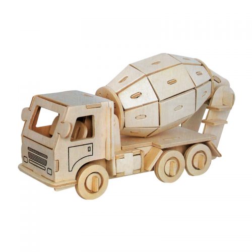 Maqueta-de-madera-Vehículos-Hormigonera