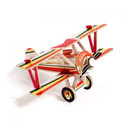 Maquetas de madera – Biplano color A