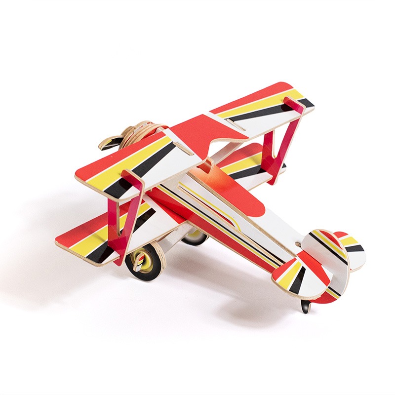 Maquetas de madera – Biplano color B Maquetas de madera – Biplano color B