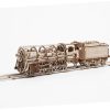 Locomotora con tender c Locomotora con tender c