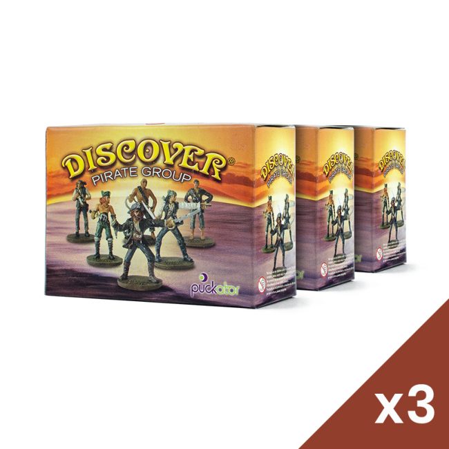Pirata Excavación pack x3