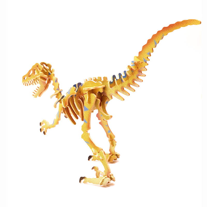 Maquetas-de-madera—Velociraptor-color—3 Maquetas-de-madera—Velociraptor-color—3