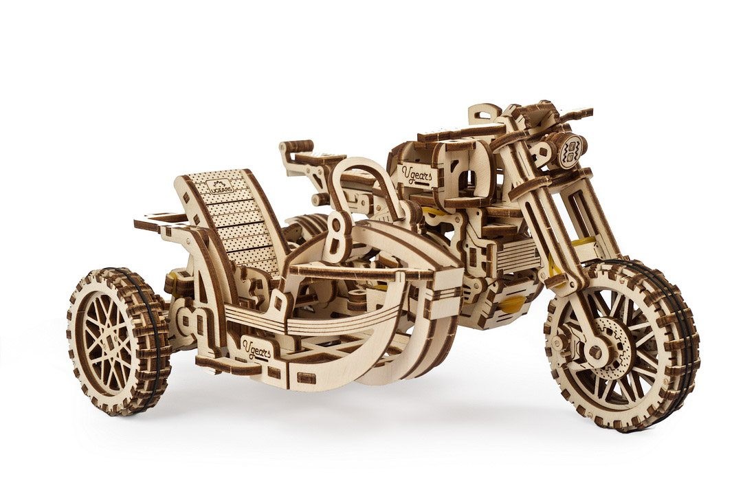 Moto con Sidecar Ugears 1 Moto con Sidecar Ugears 1