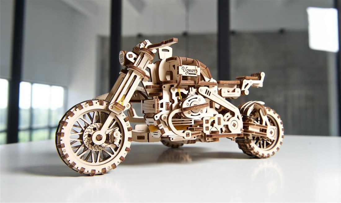 Moto con Sidecar Ugears 11 Moto con Sidecar Ugears 11