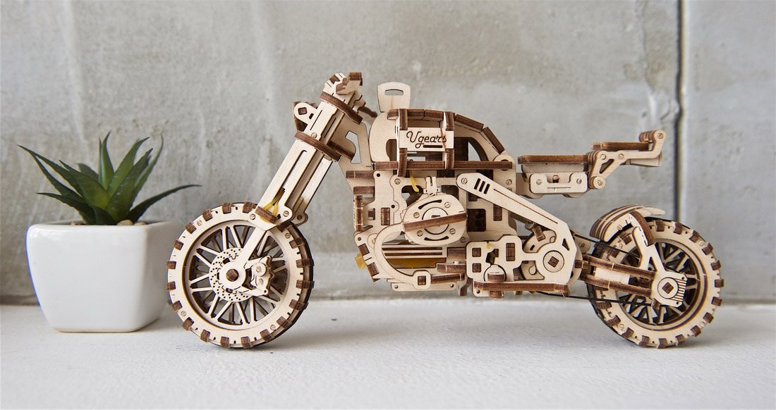 Moto con Sidecar Ugears 14 Moto con Sidecar Ugears 14