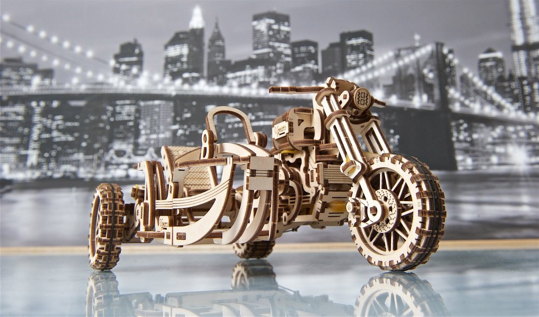 Moto con Sidecar Ugears 15 Moto con Sidecar Ugears 15