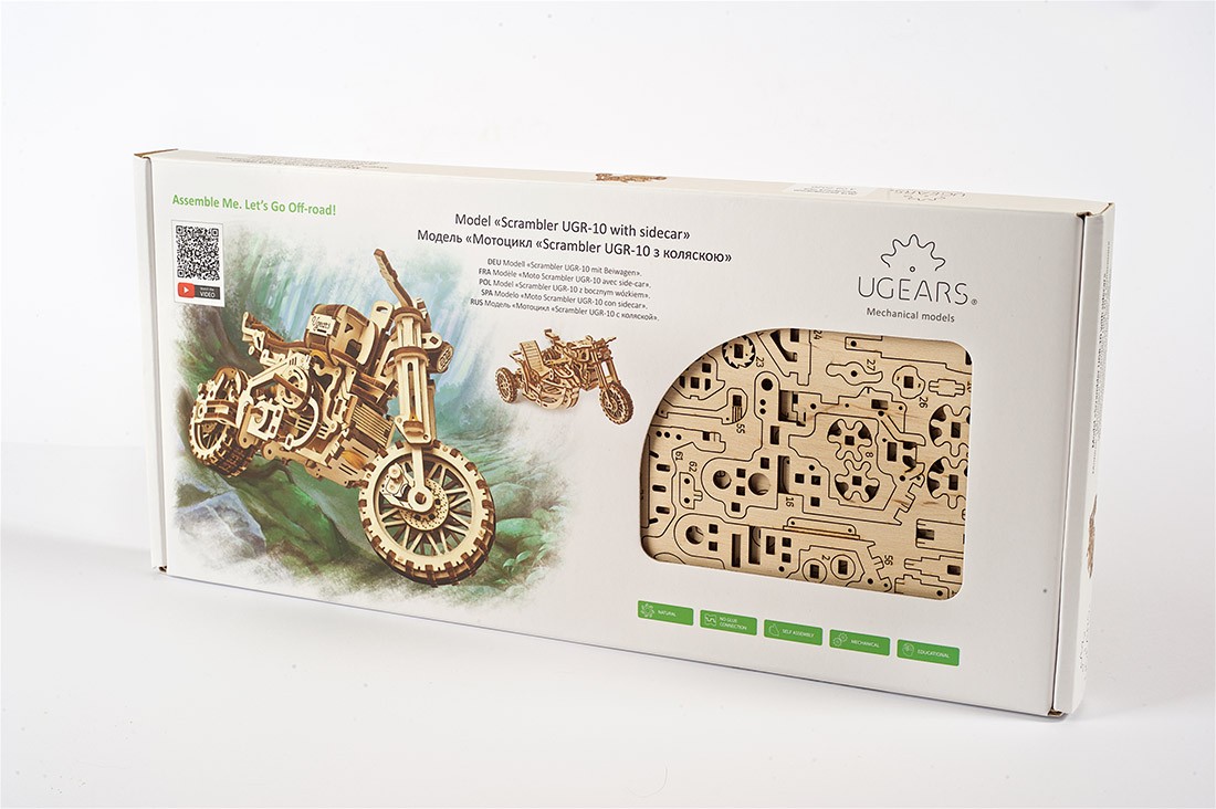 Moto con Sidecar Ugears 16 Moto con Sidecar Ugears 16