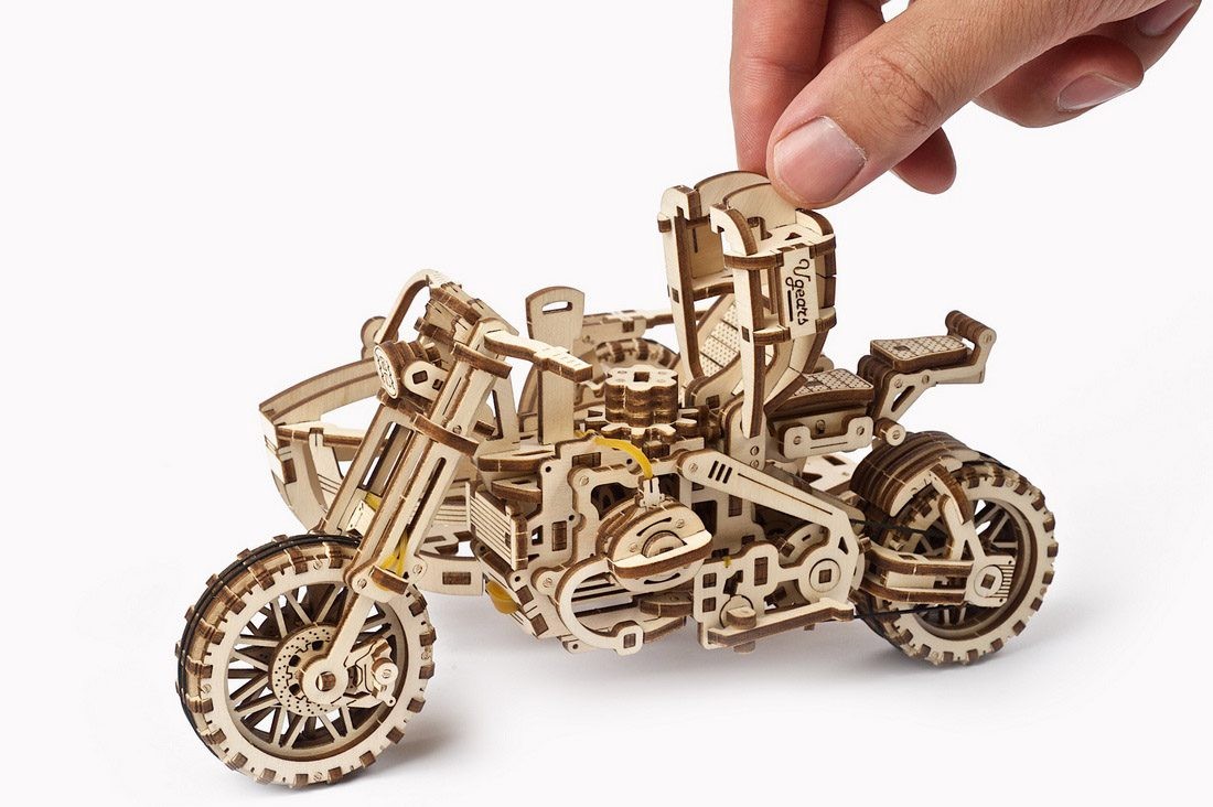 Moto con Sidecar Ugears 3 Moto con Sidecar Ugears 3