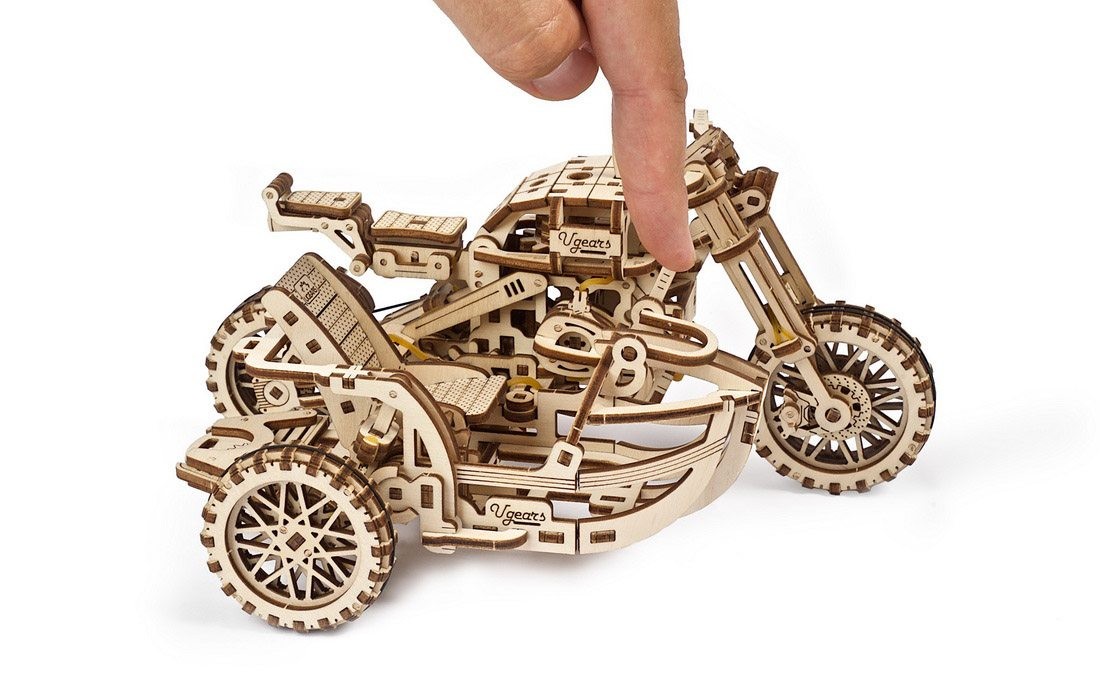 Moto con Sidecar Ugears 5 Moto con Sidecar Ugears 5
