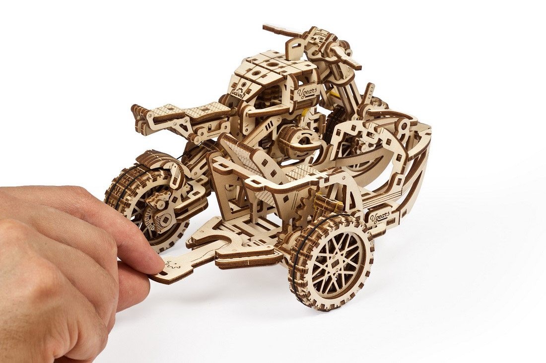 Moto con Sidecar Ugears 6 Moto con Sidecar Ugears 6